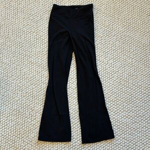 Athlete girl flare pants
